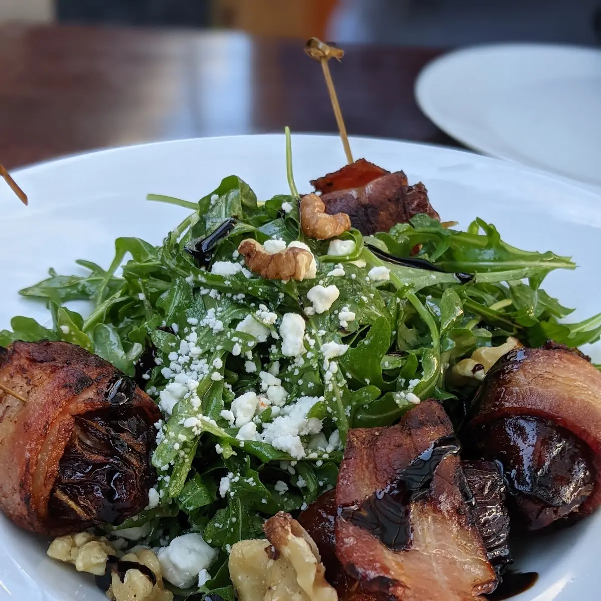 Bacon Wrapped Goat Cheese Stuffed Dates