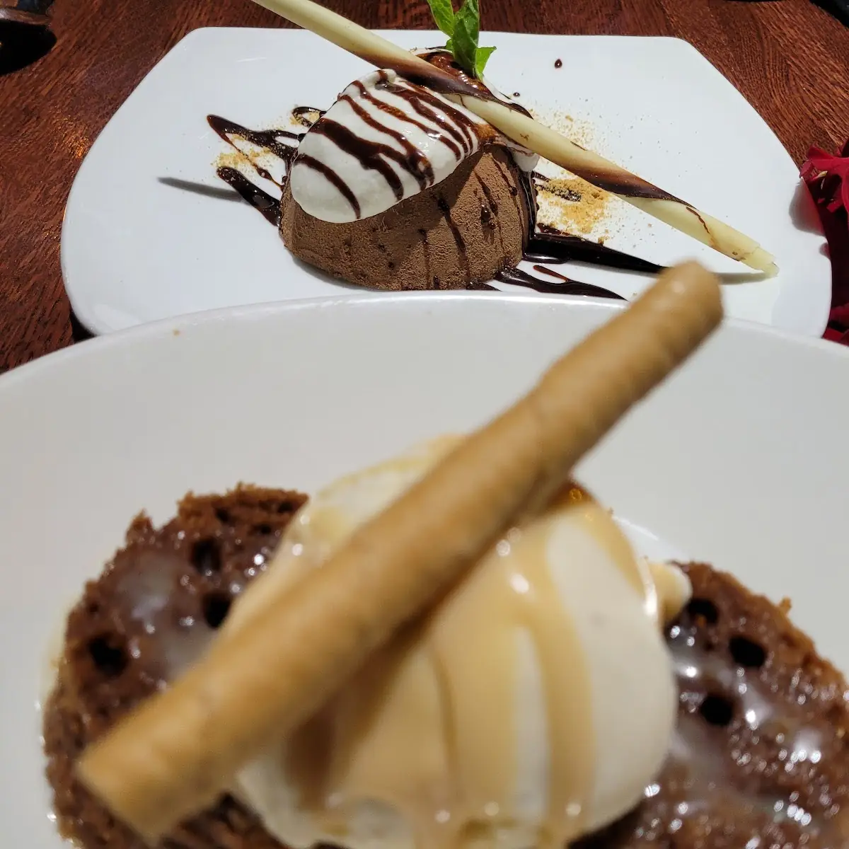 Bread Pudding & Cheesecake