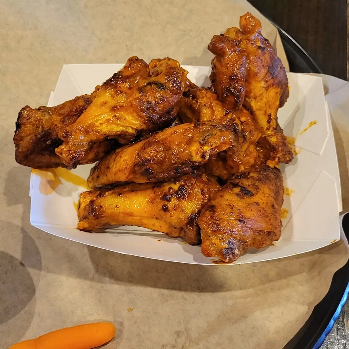 Grilled Buffalo Wings
