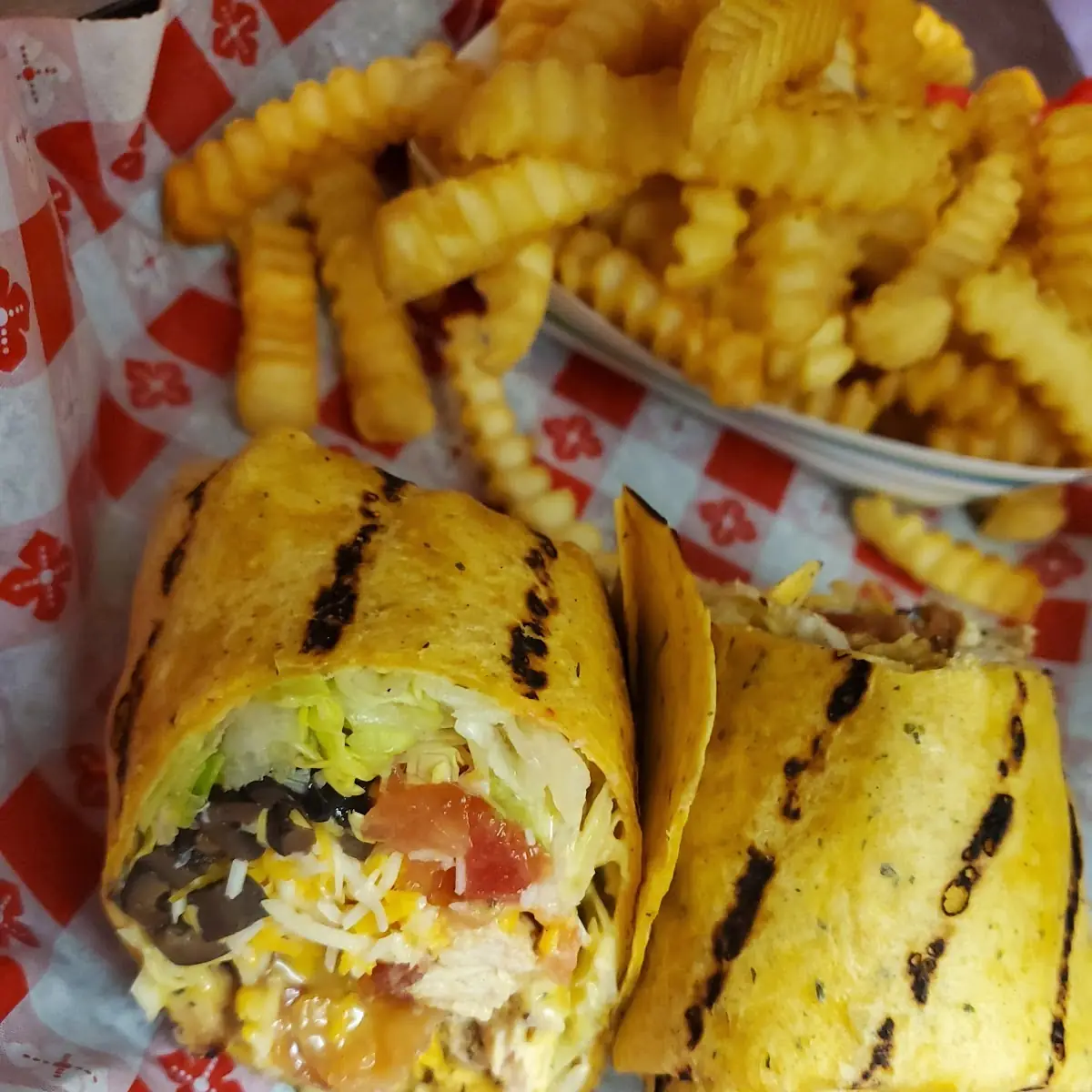 Honey Mustard Chicken Wrap