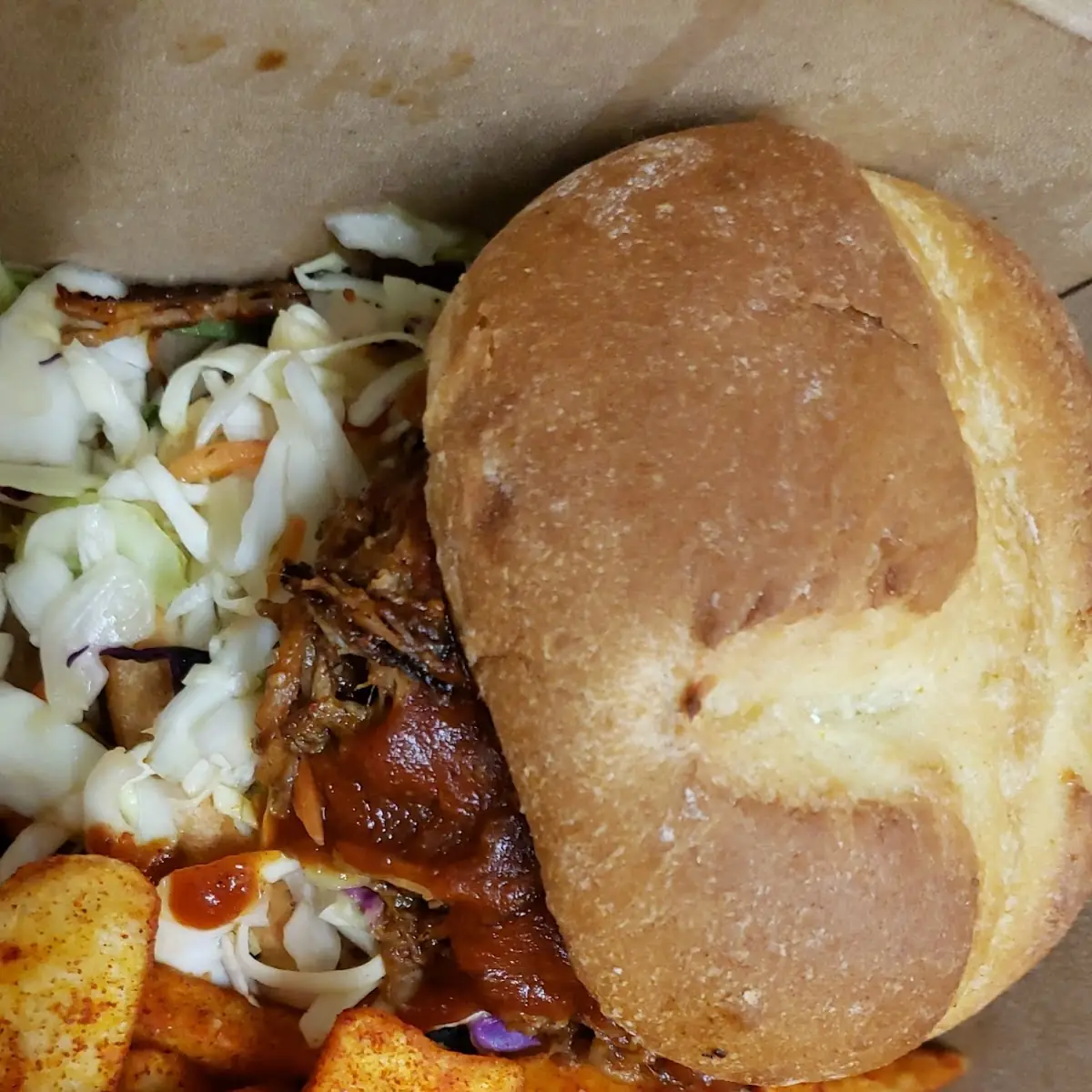 BBQ Pulled Pork Sandwich