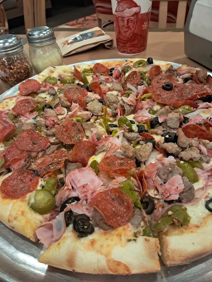 Supreme Pizza with Jalapenos