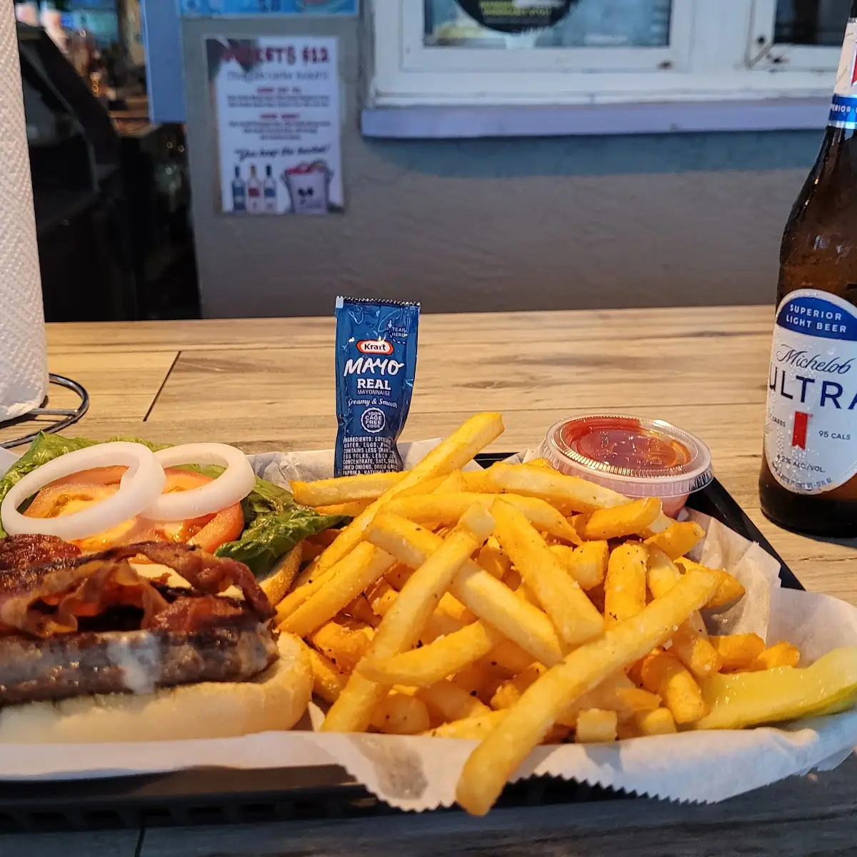 Bacon Swiss Burger