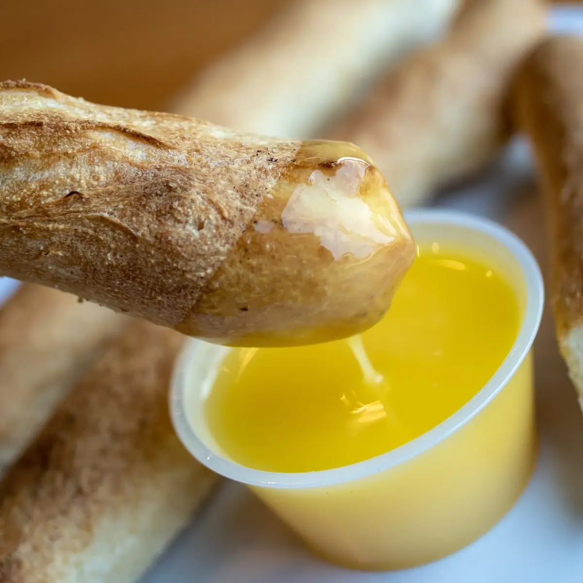 Hand Rolled Breadsticks & Dip