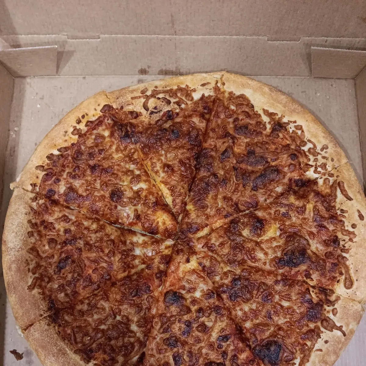 Burnt Cheese Pizza