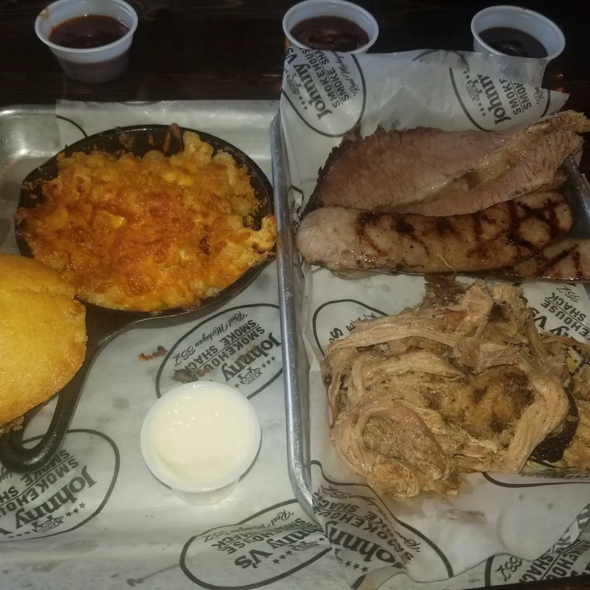 Brisket and Pulled Pork