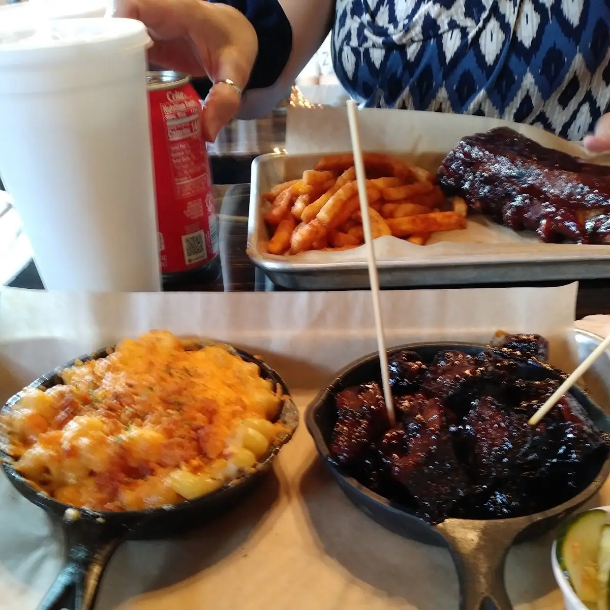 Burnt Ends and Mac and Cheese