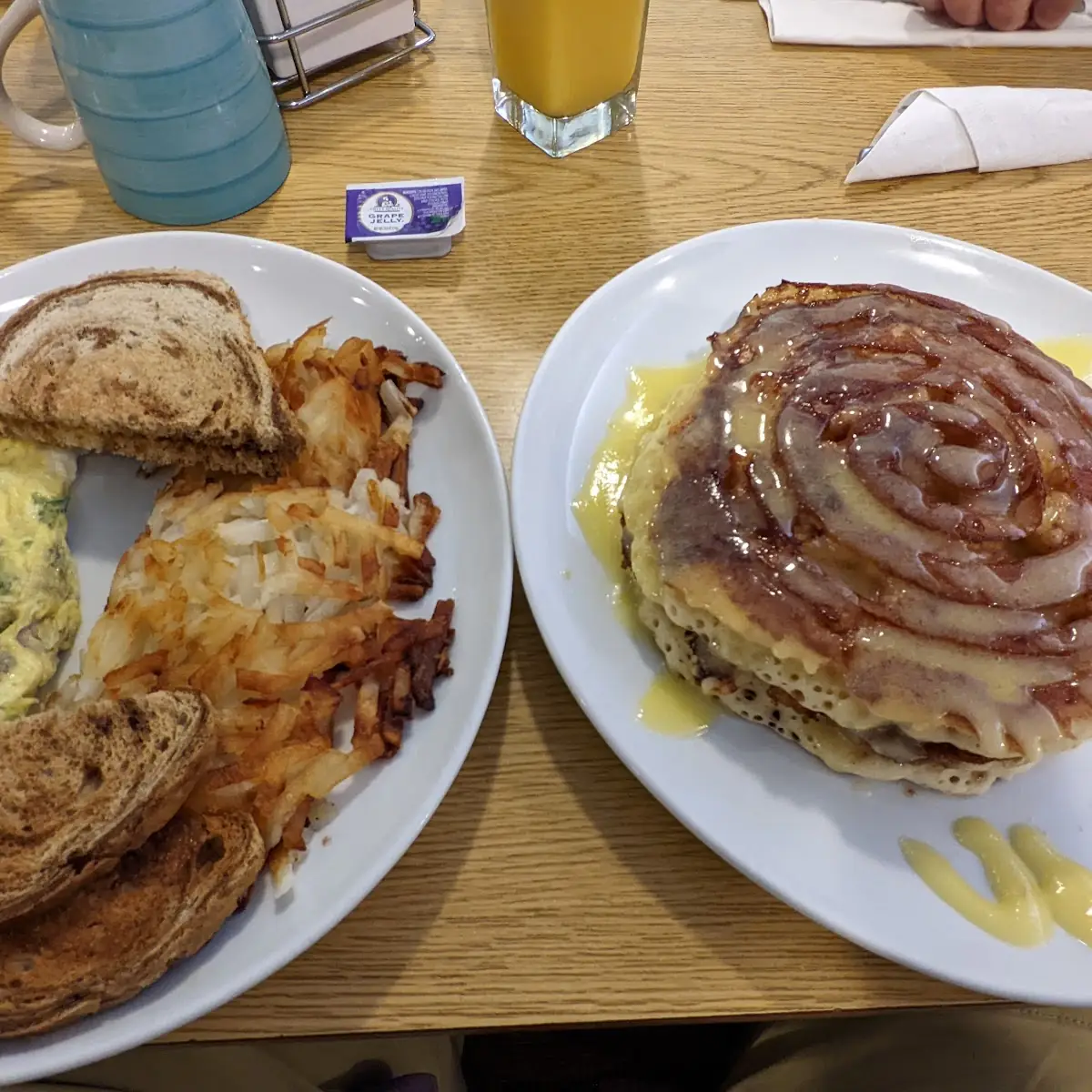 Cinnamon Roll Pancakes
