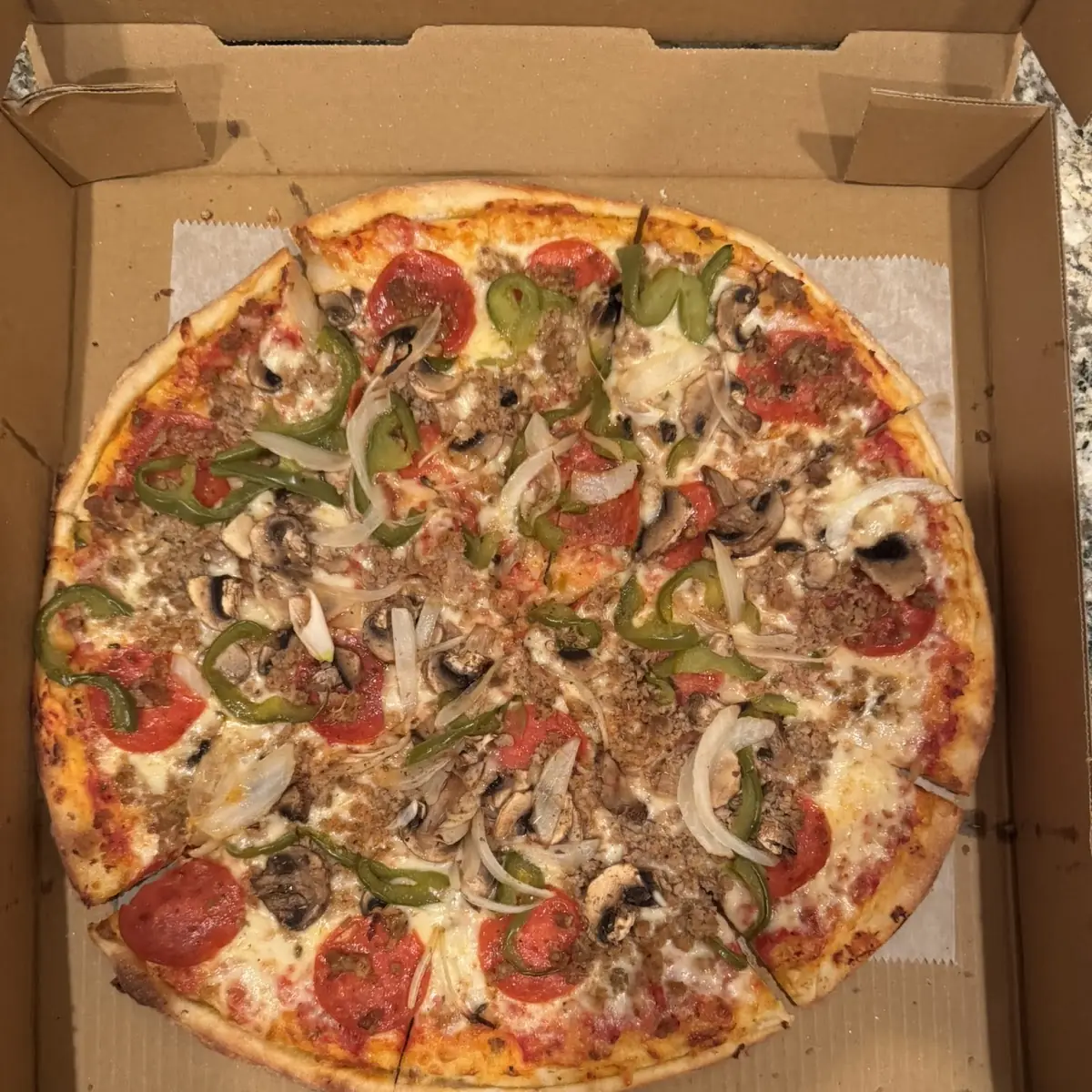 The Works Supreme Pizza