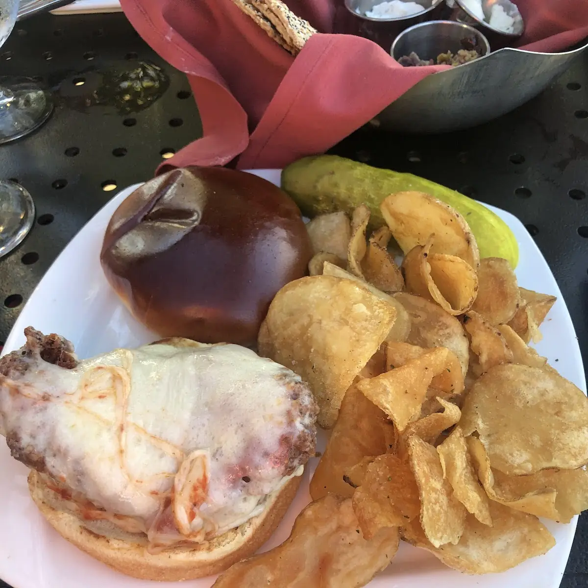 Chicken Parmesan with House Chips