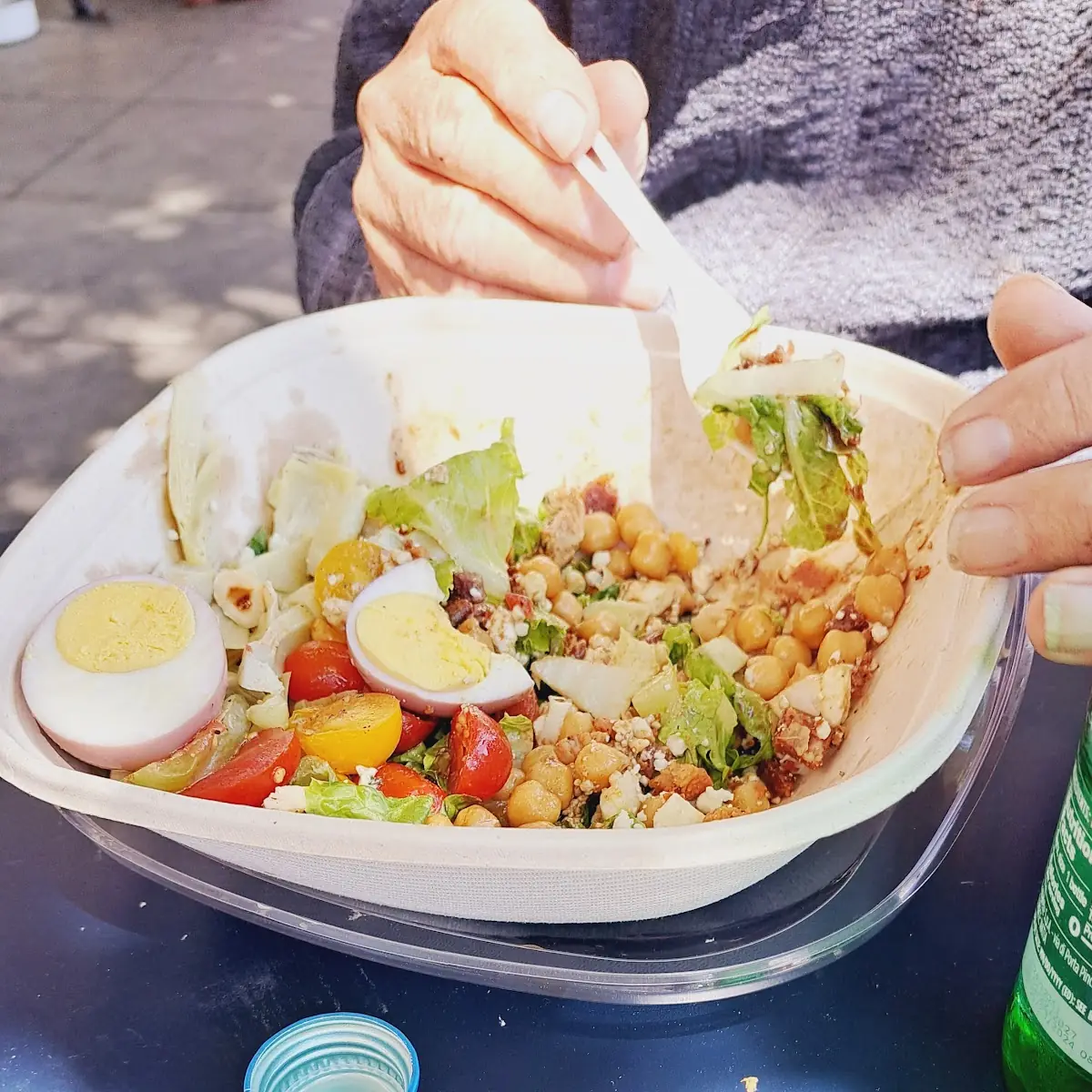 Salad with Garbanzo Beans
