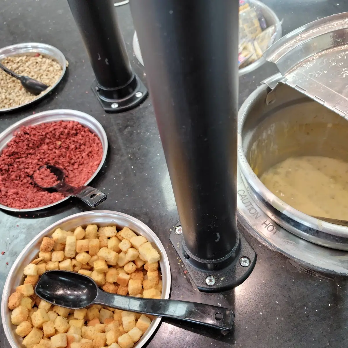 Salad Bar Comes with Soup or Chili