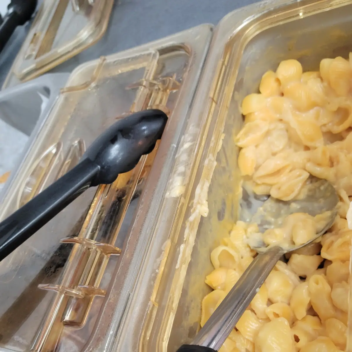 Shells and Cheese Spaghetti Mini Corn Dogs
