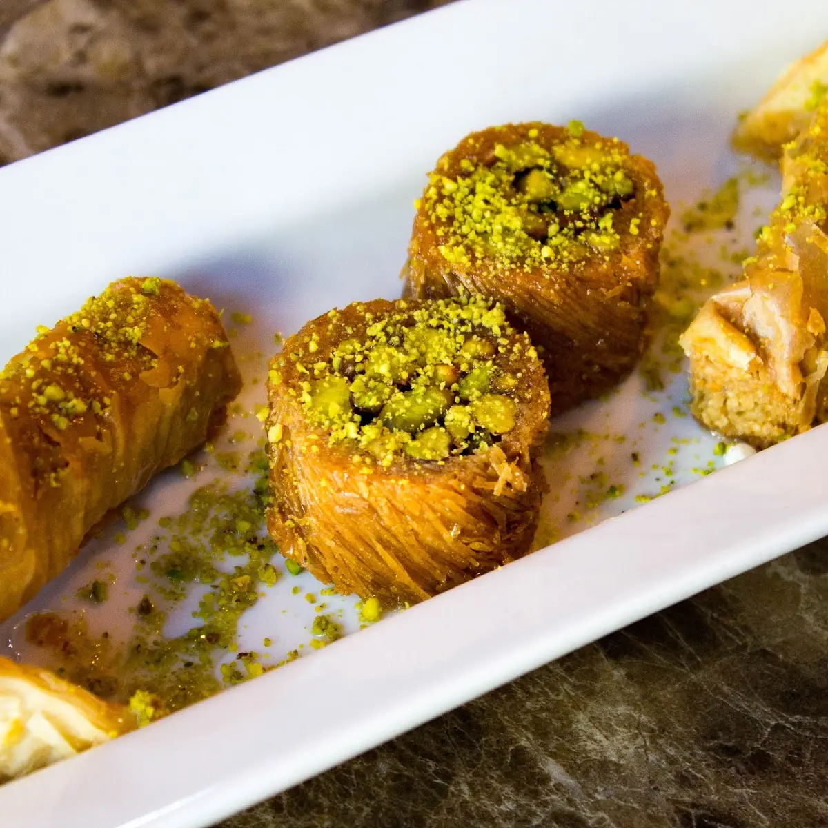 Baklava Sampler Platter