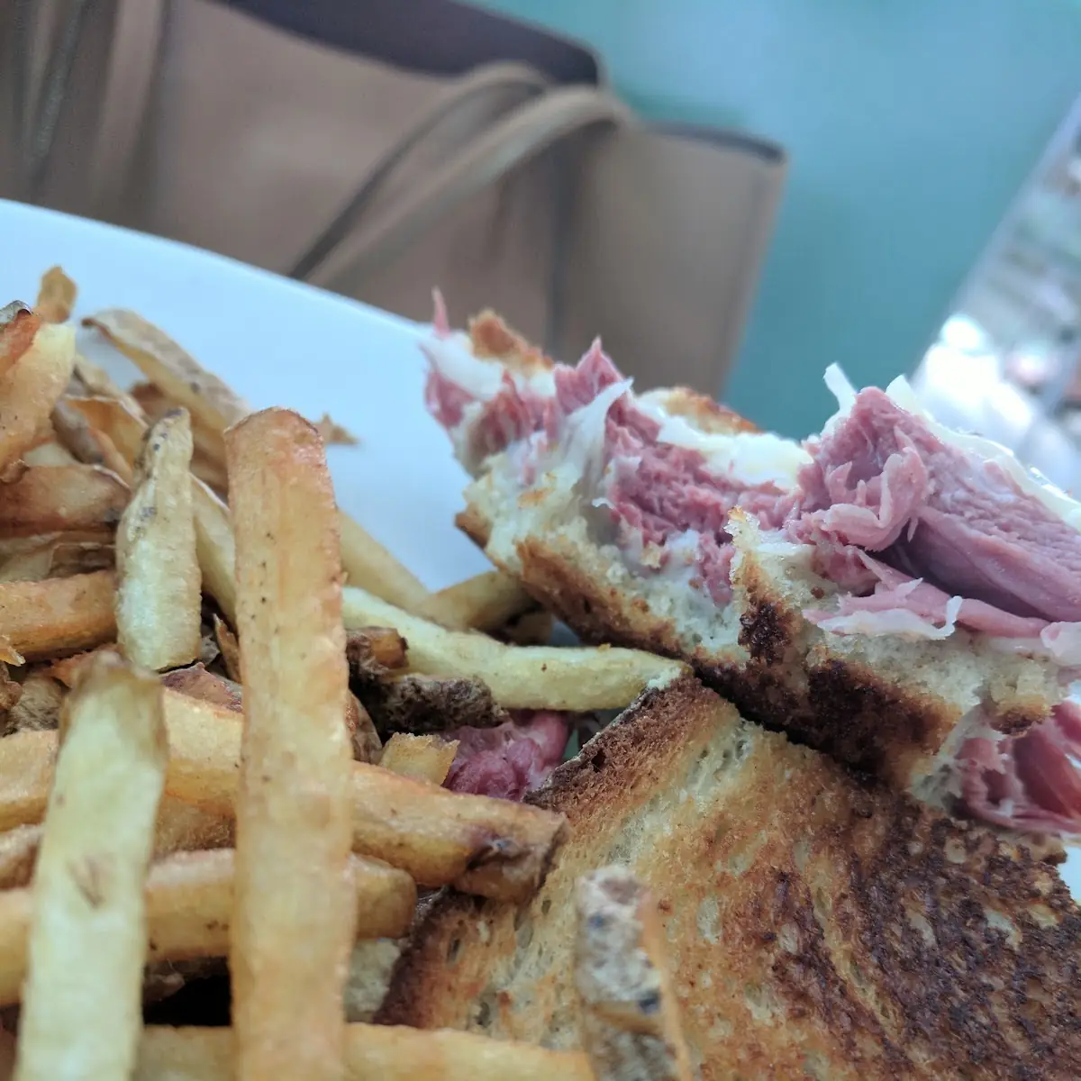Hot Pastrami & Swiss on Rye