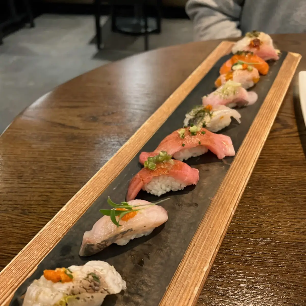 Sakura Smoked Hamachi Sashimi
