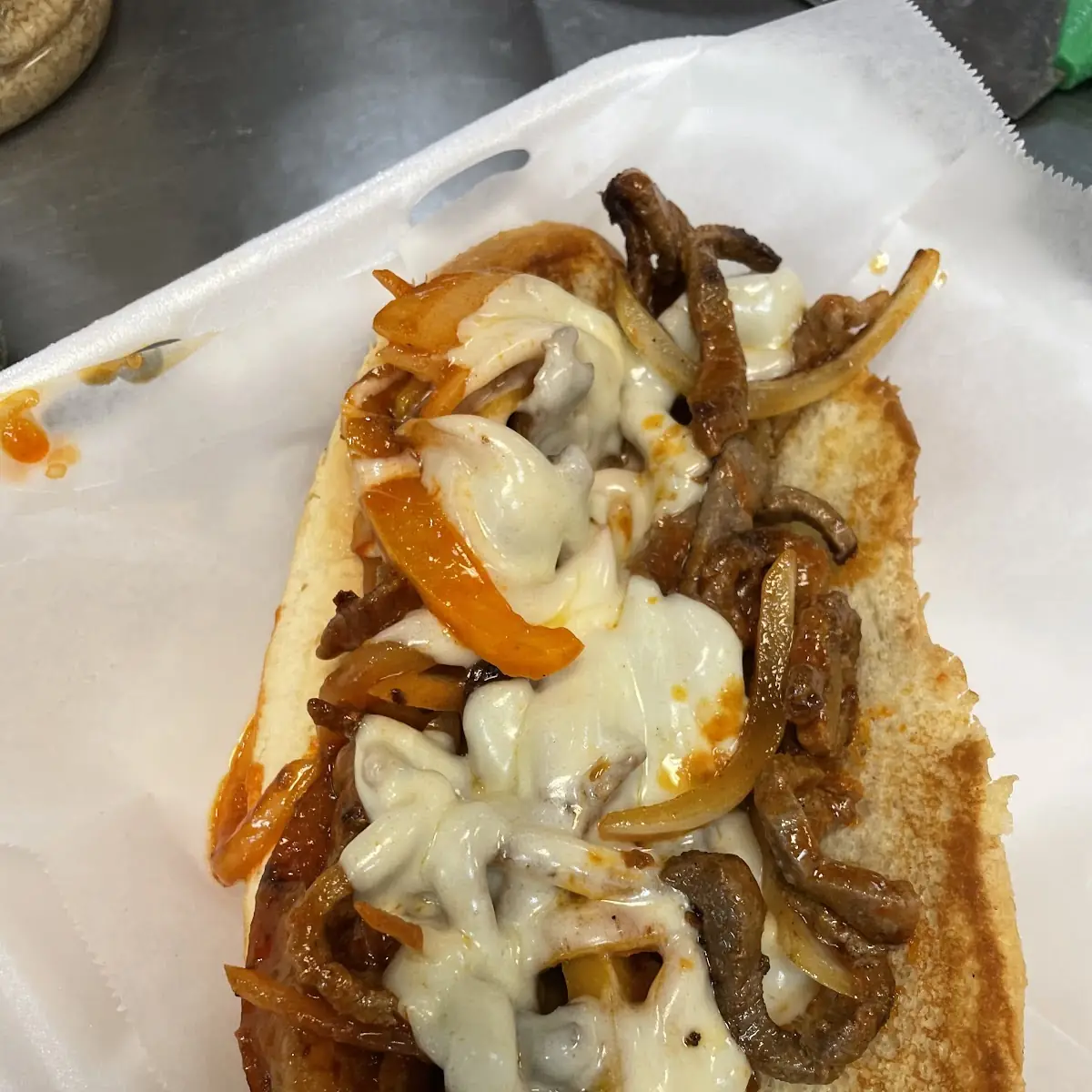 Philly Cheesesteak Sandwich