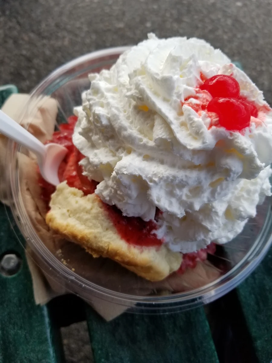 Strawberry Shortcake Sundae
