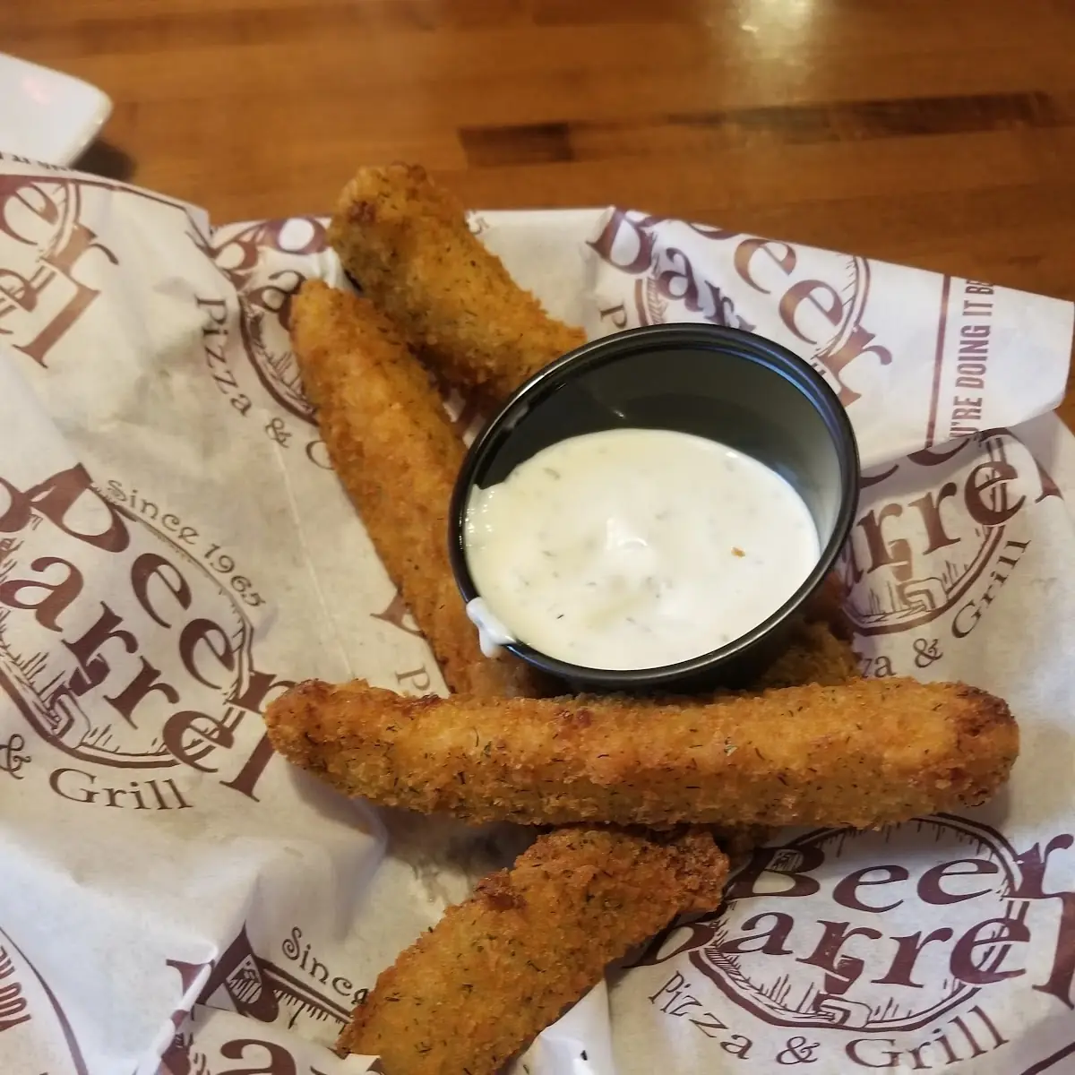 Fried Dill Pickle Spears