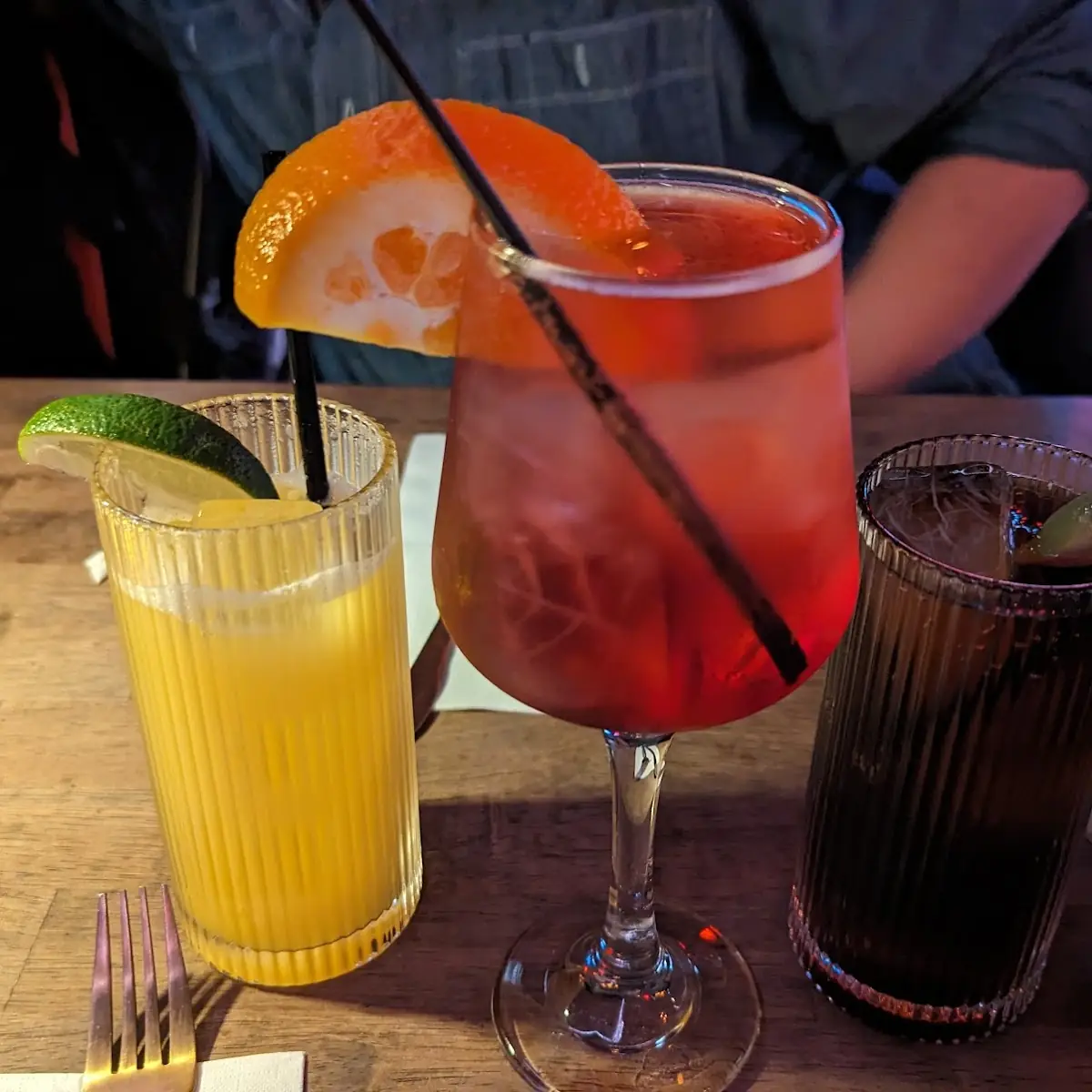 Orange Juice and Red Sangria