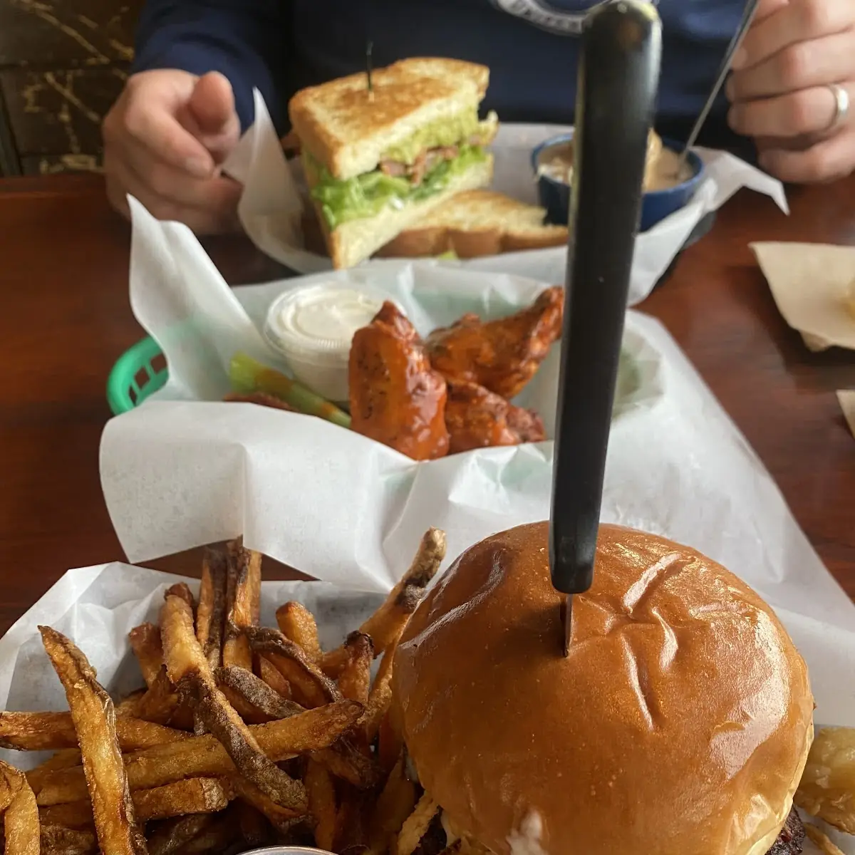 Bastion Brewery Burger