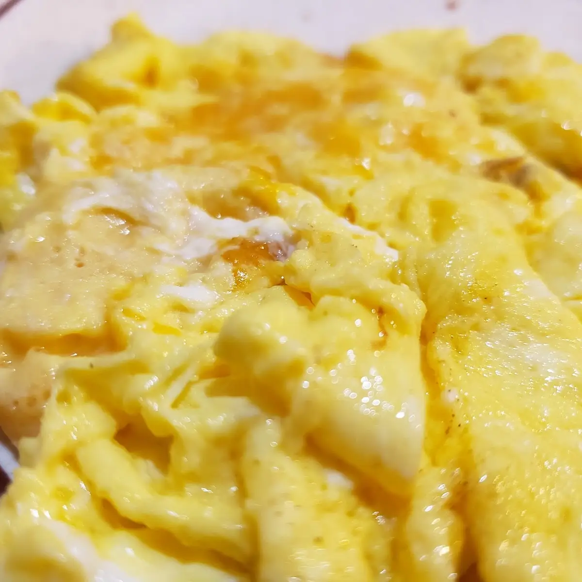 Minced Ham and Scrambled Eggs