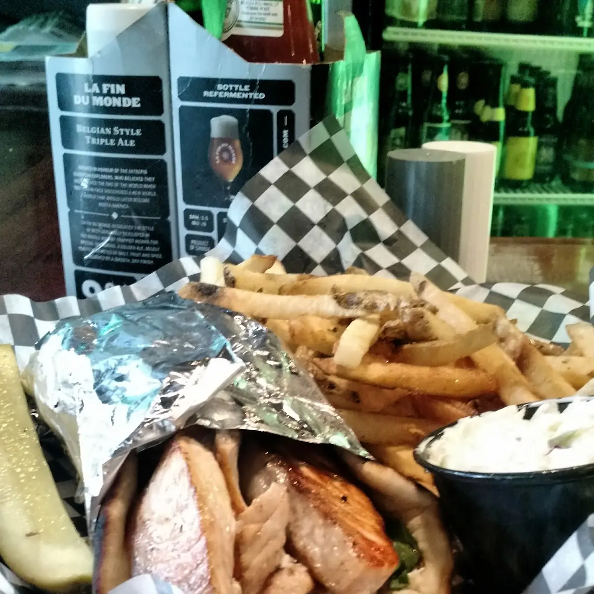 Salmon Gyro