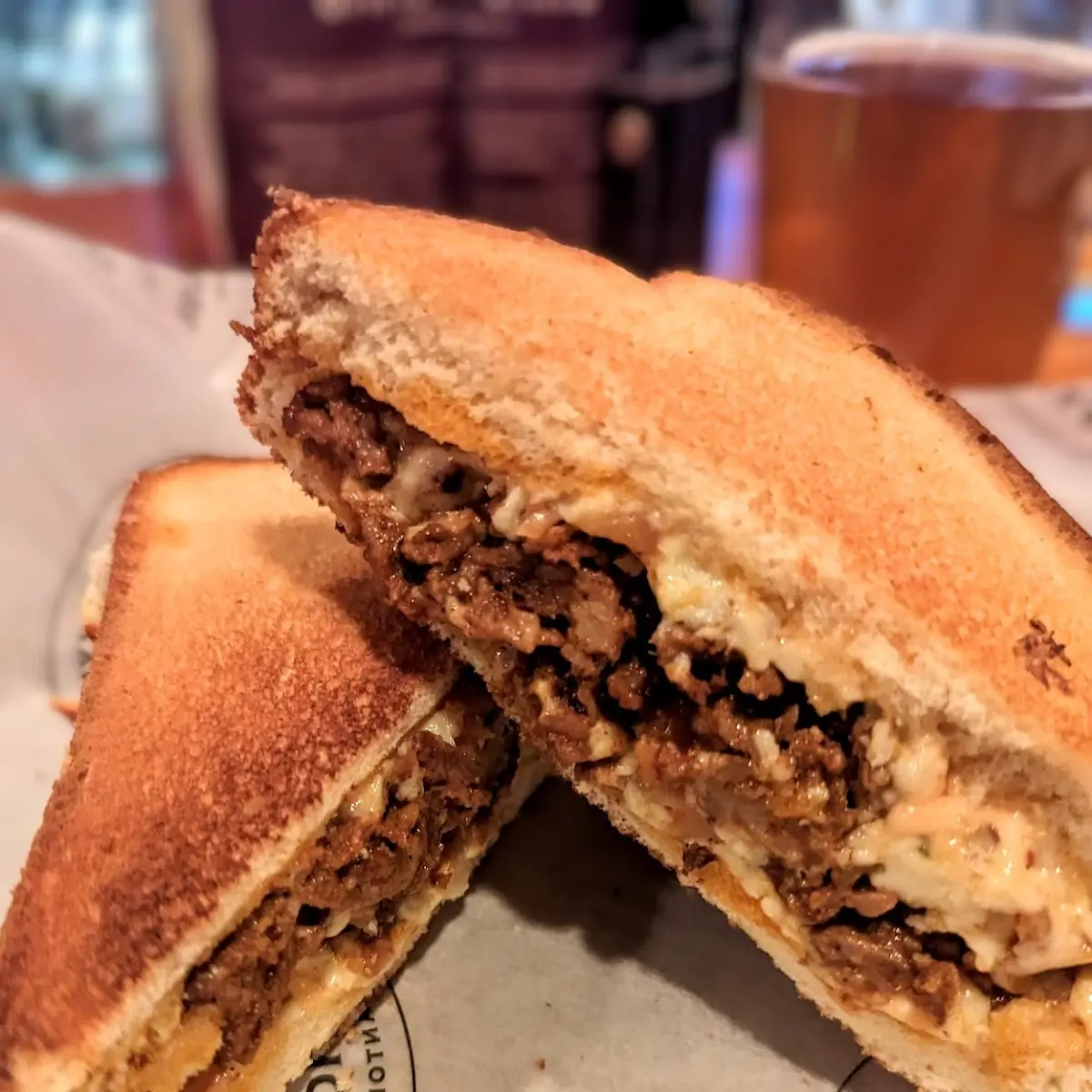 Short Rib Grilled Cheese