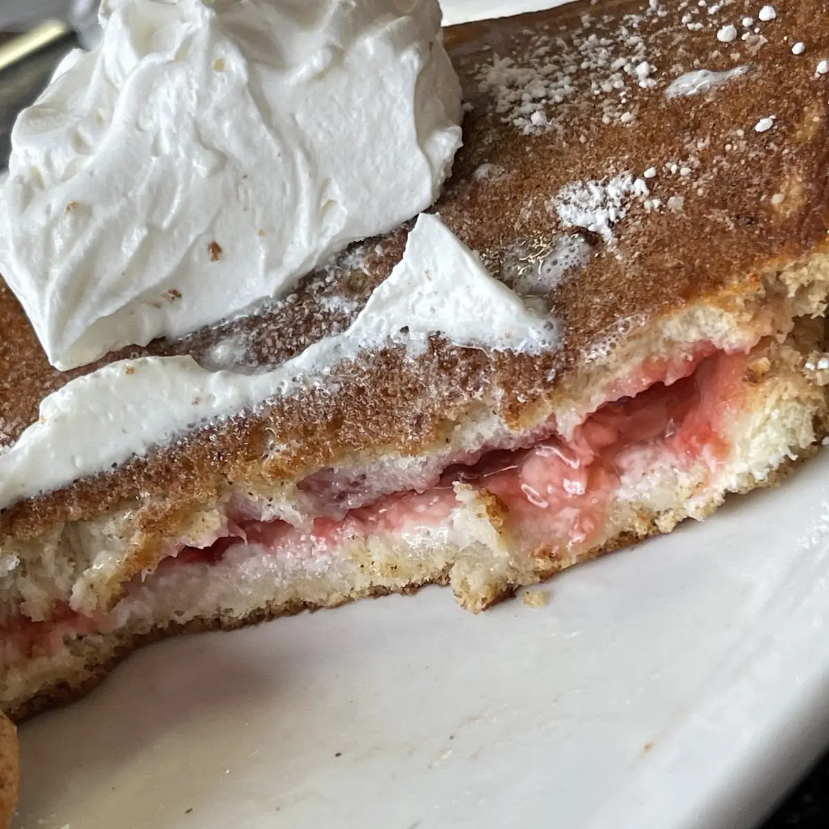 Strawberry Stuffed French Toast
