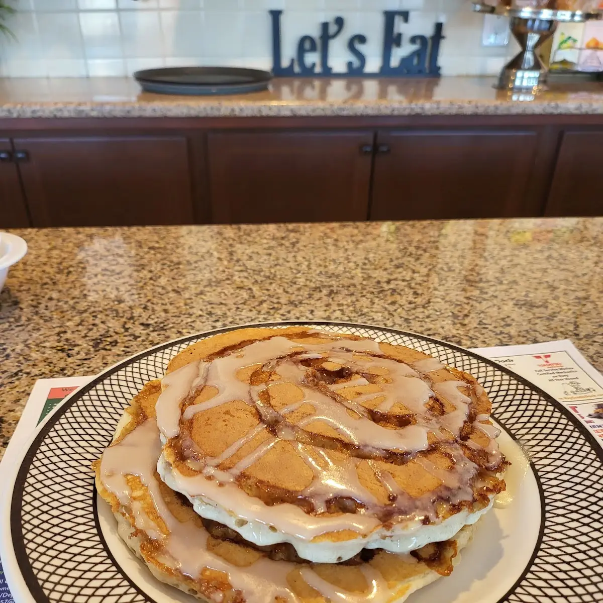 Cinnamon Swirl Pancakes