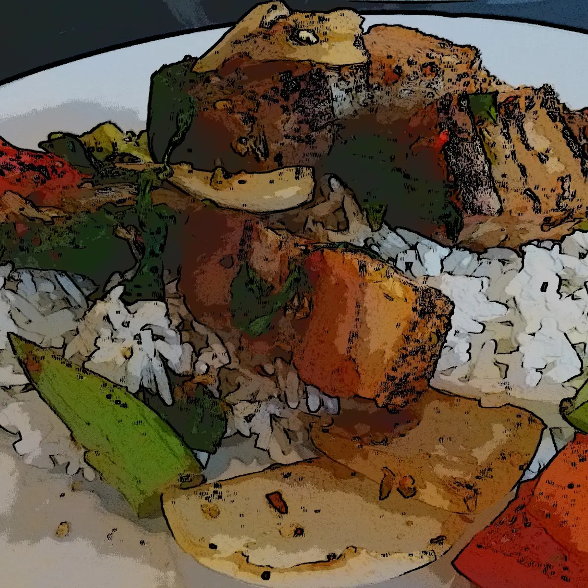 Pork Belly and Chinese Broccoli