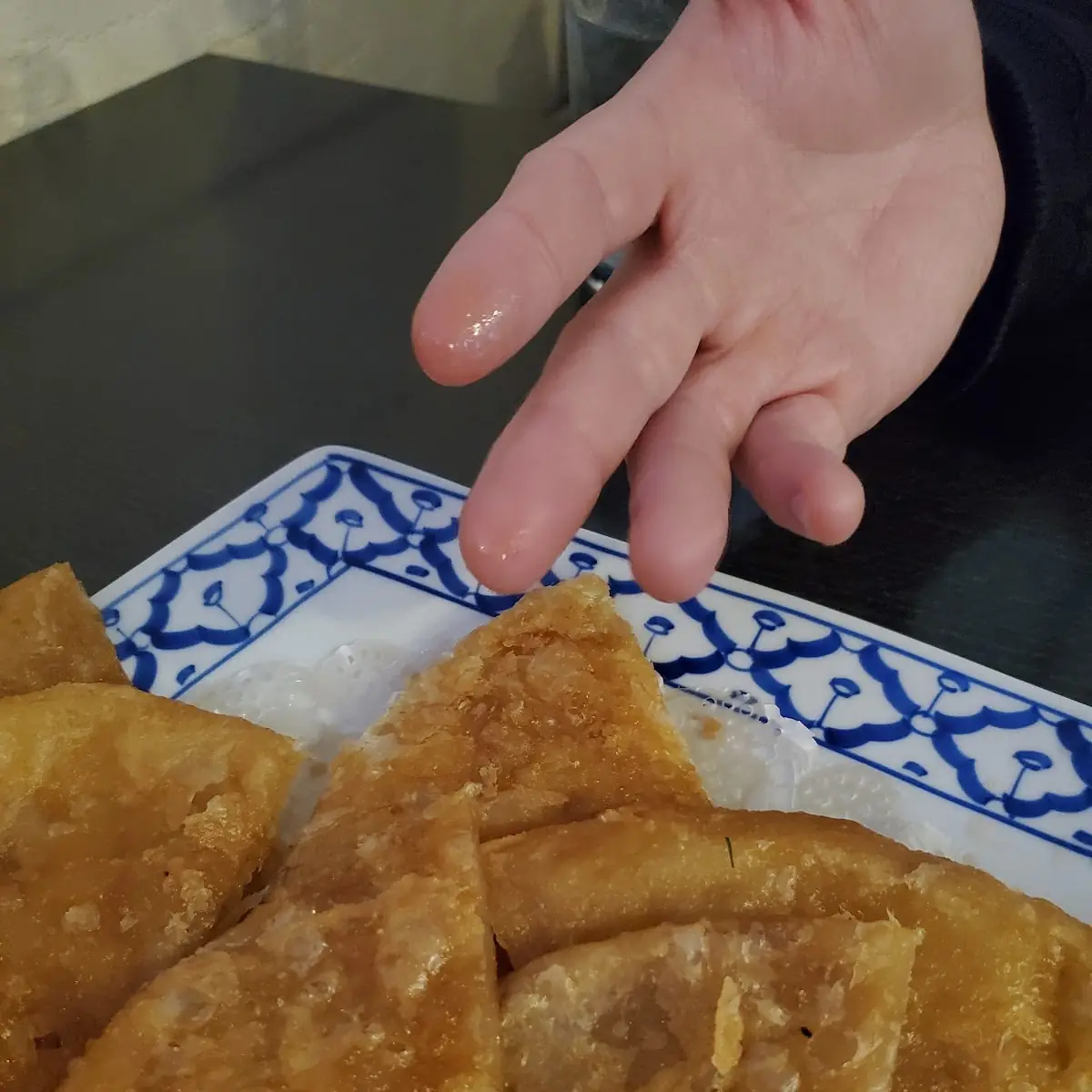 Roti Asian Fried Flat Bread