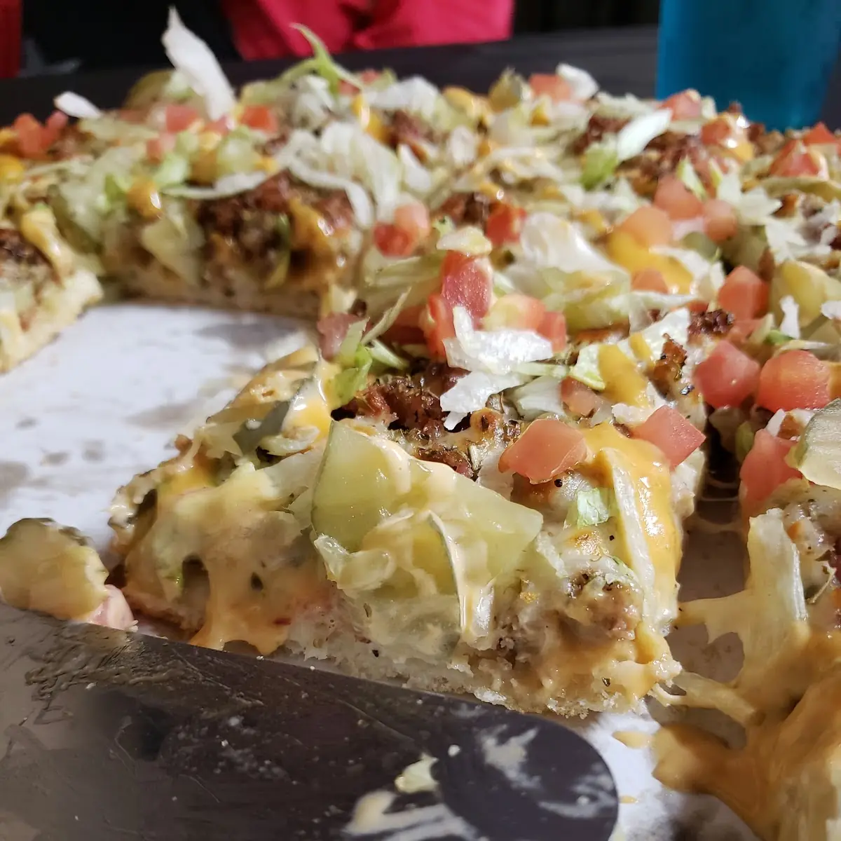 Cheeseburger Pizza