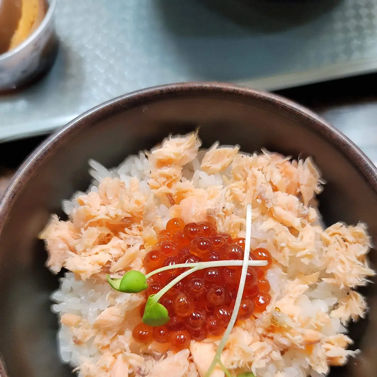 Sake Ikura Rice Bowl