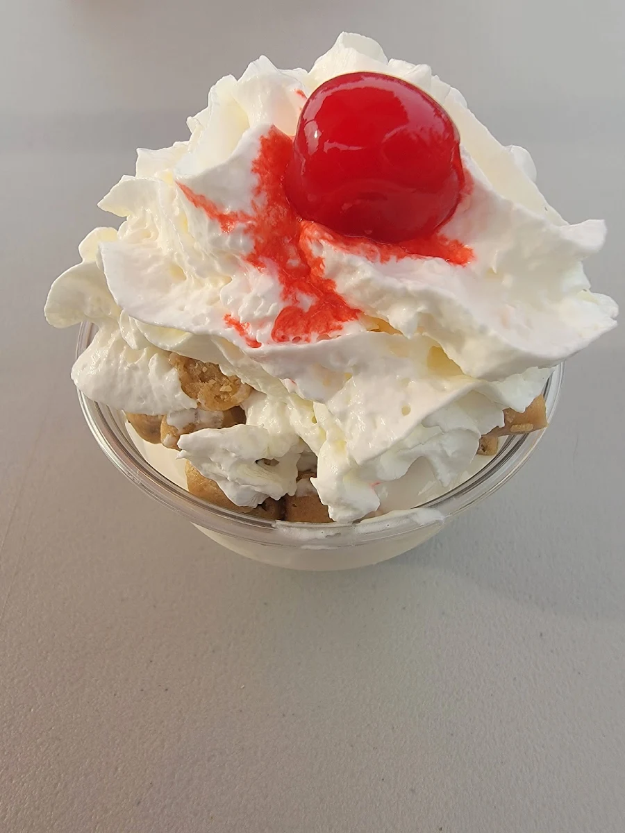 Cookie Dough Sundae Without Hot Fudge
