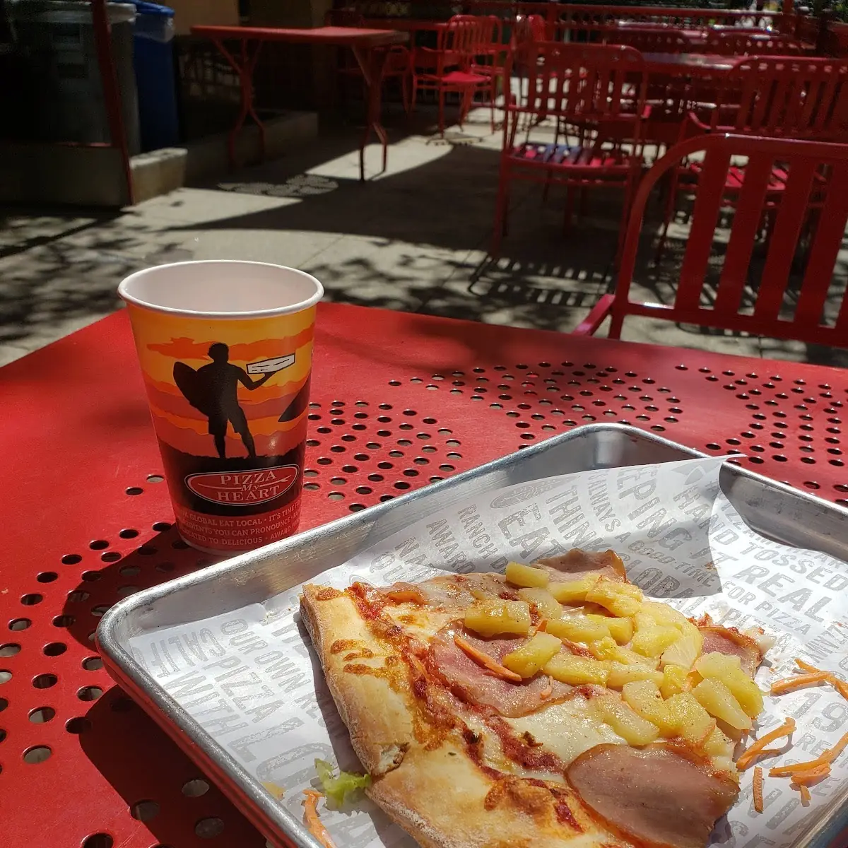 Hawaiian Pizza Slice