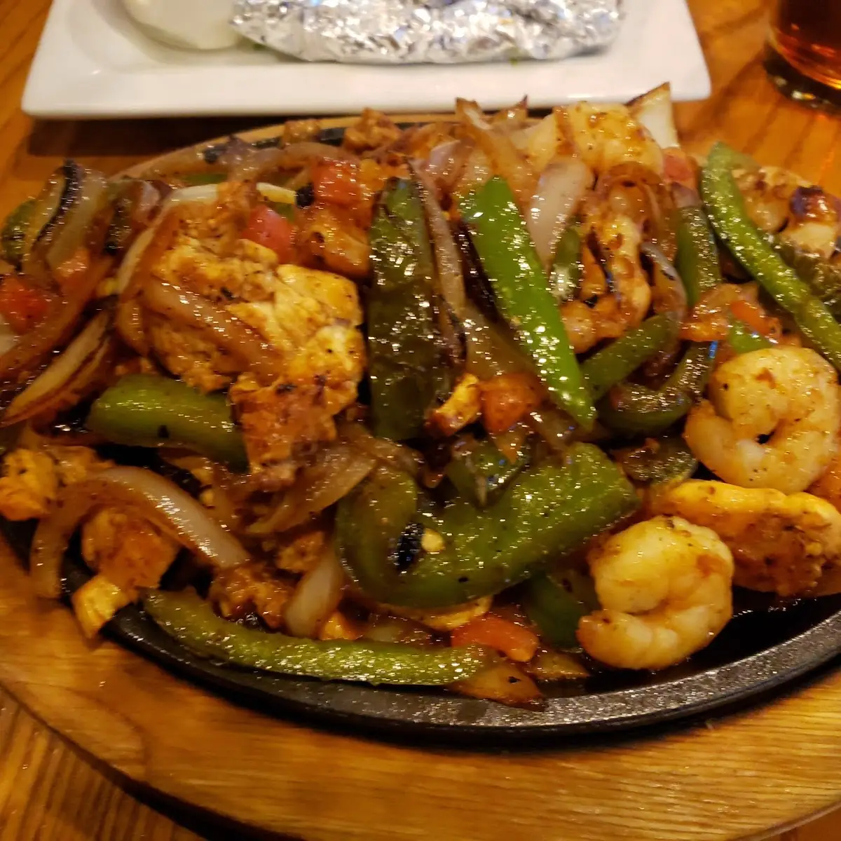 Chicken & Shrimp Fajitas