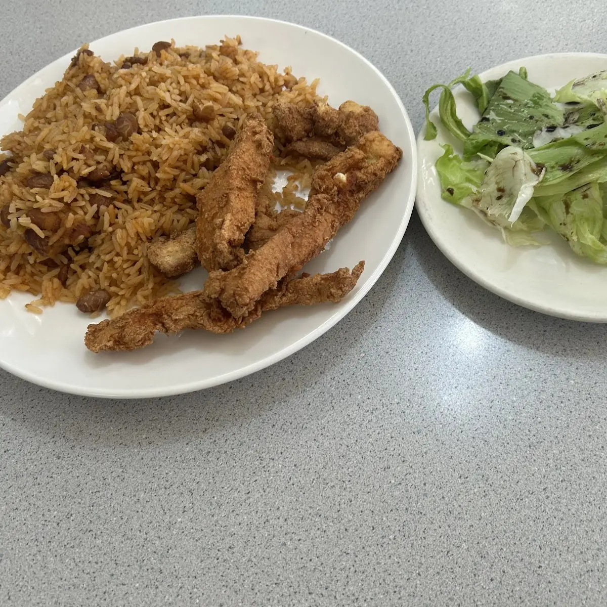 Rice and Beans Chicken Strips