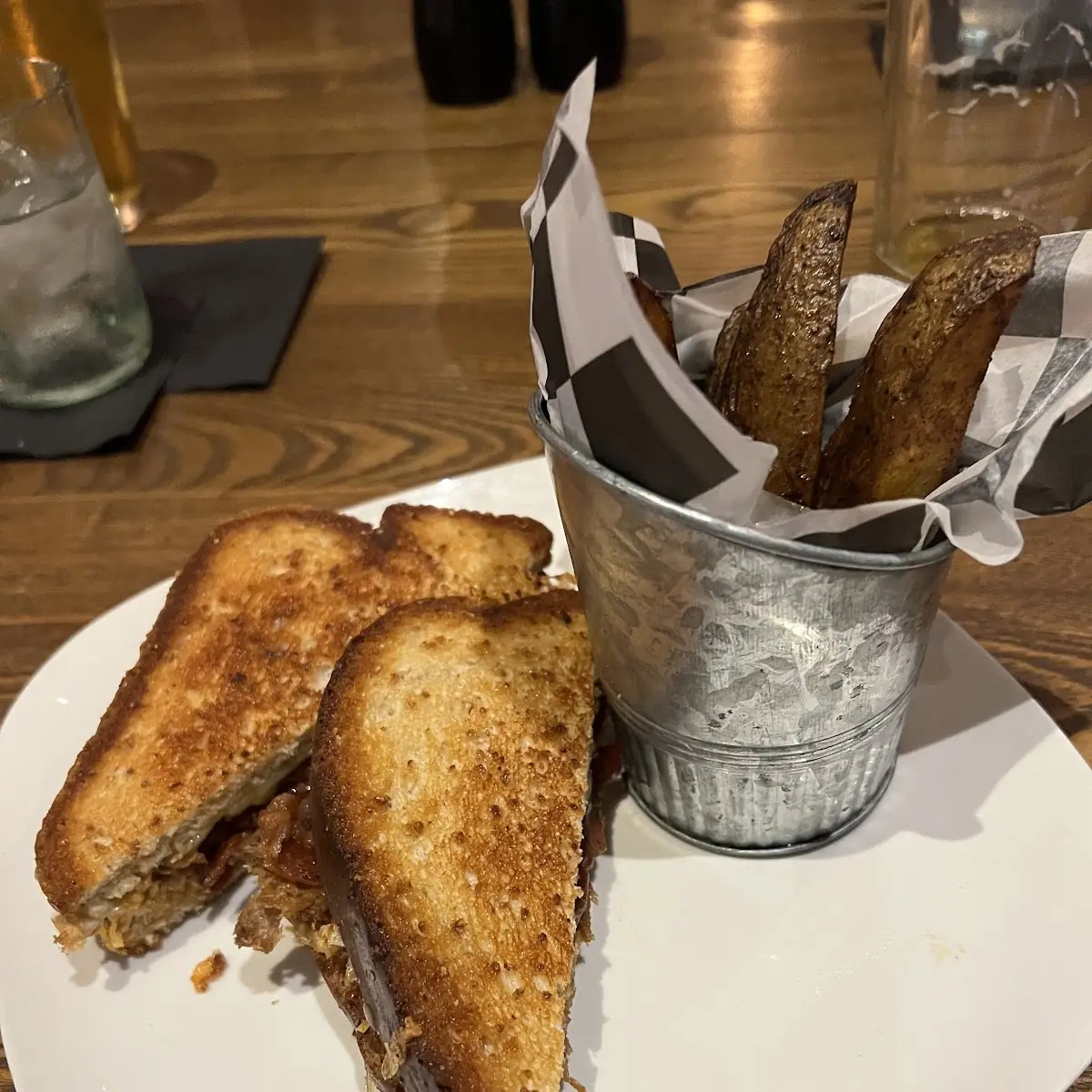 Pulled Pork Grilled Cheese
