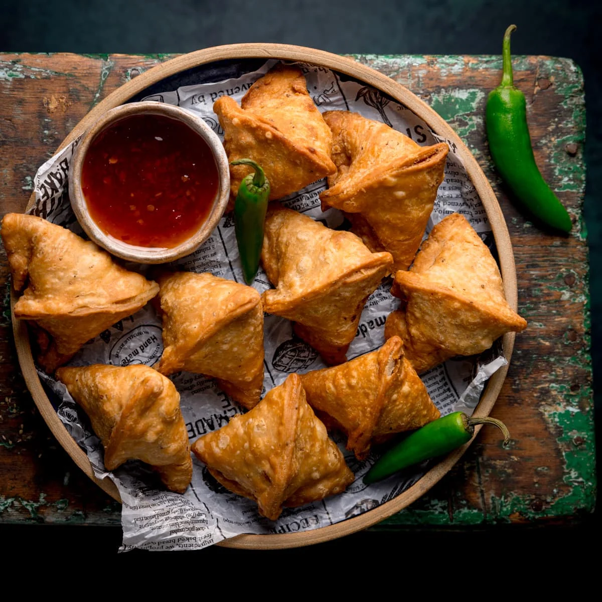 Samosa, Halo Chef