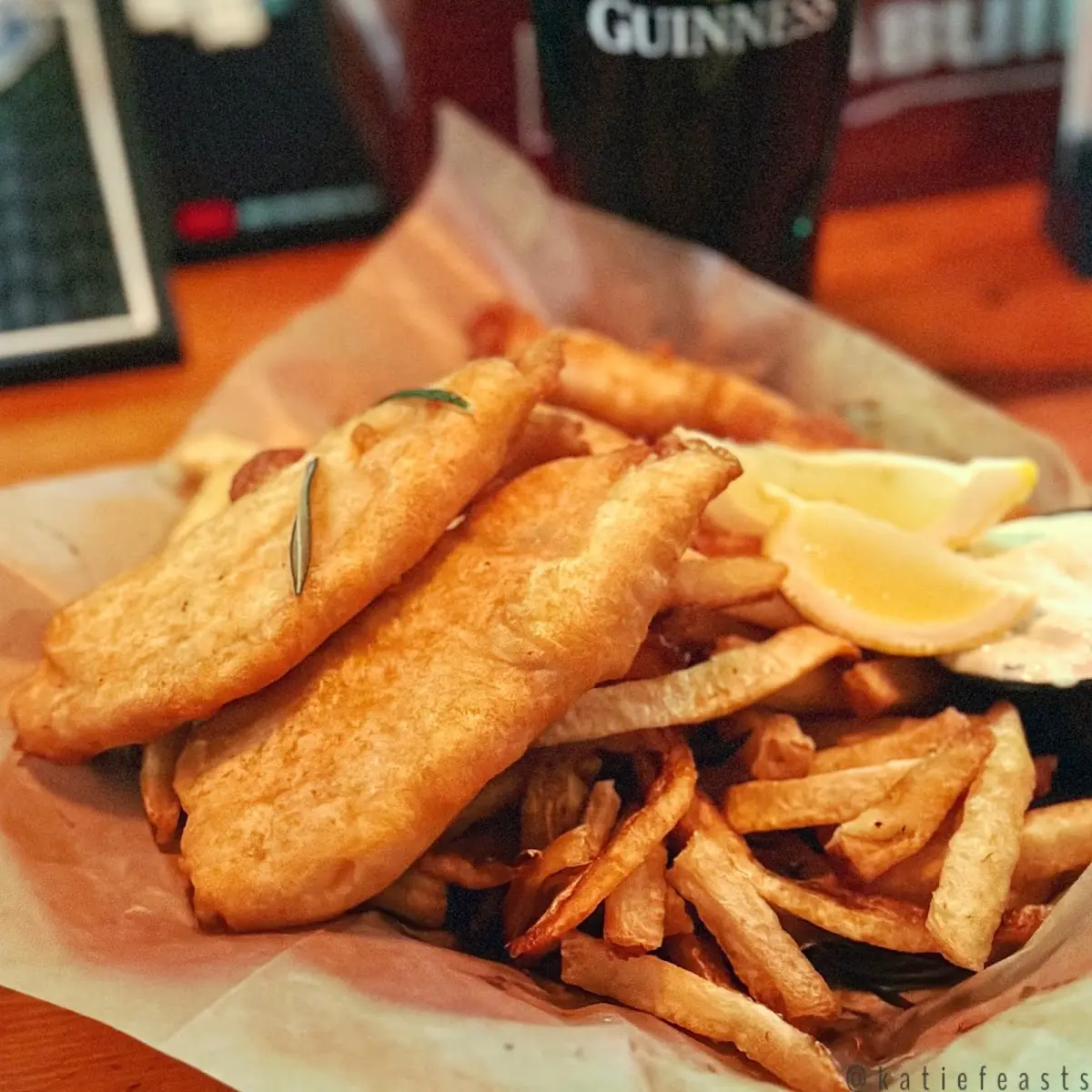 Beer Battered Fish & Chips