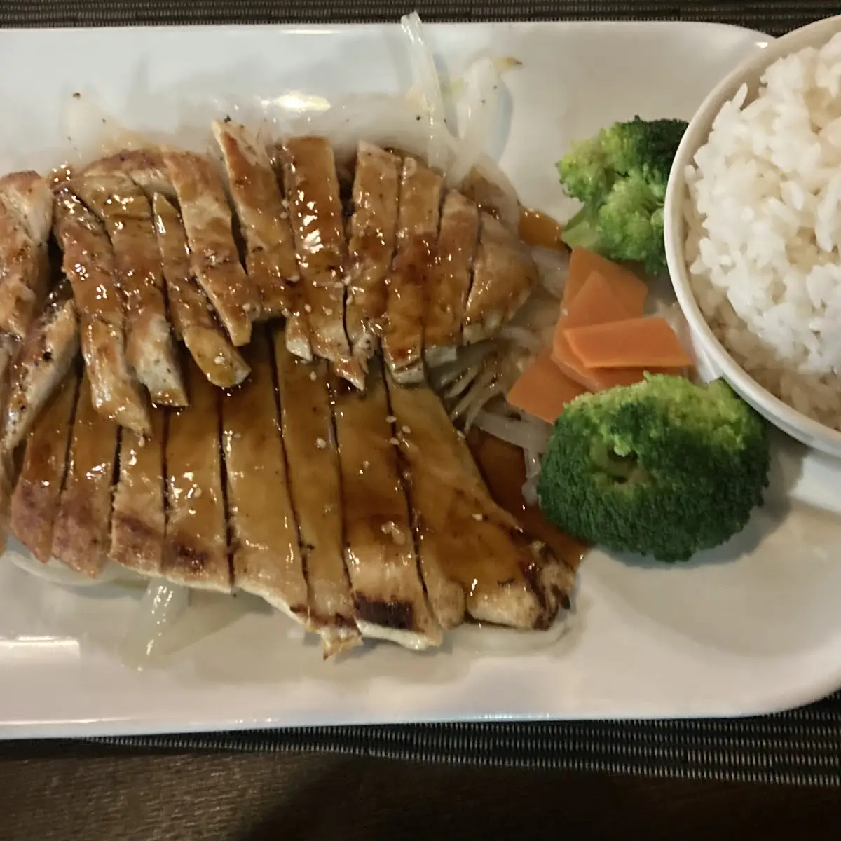 Teriyaki Chicken with Rice