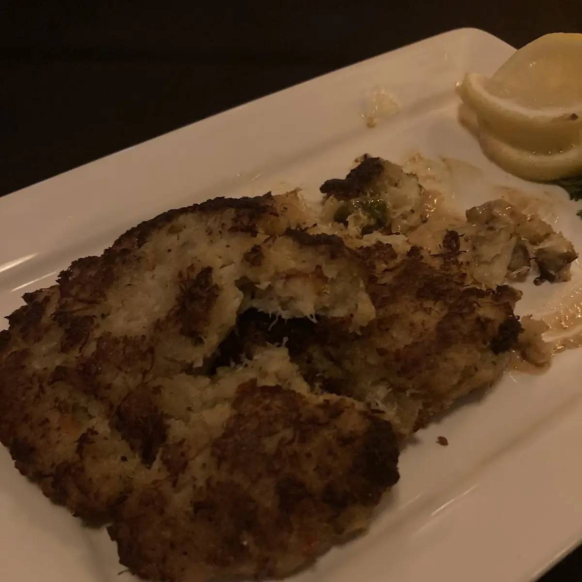 Crab Cake Appetizer