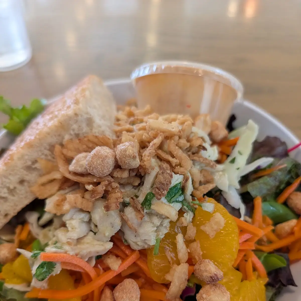 Peanut Butter Crispy Chicken Salad