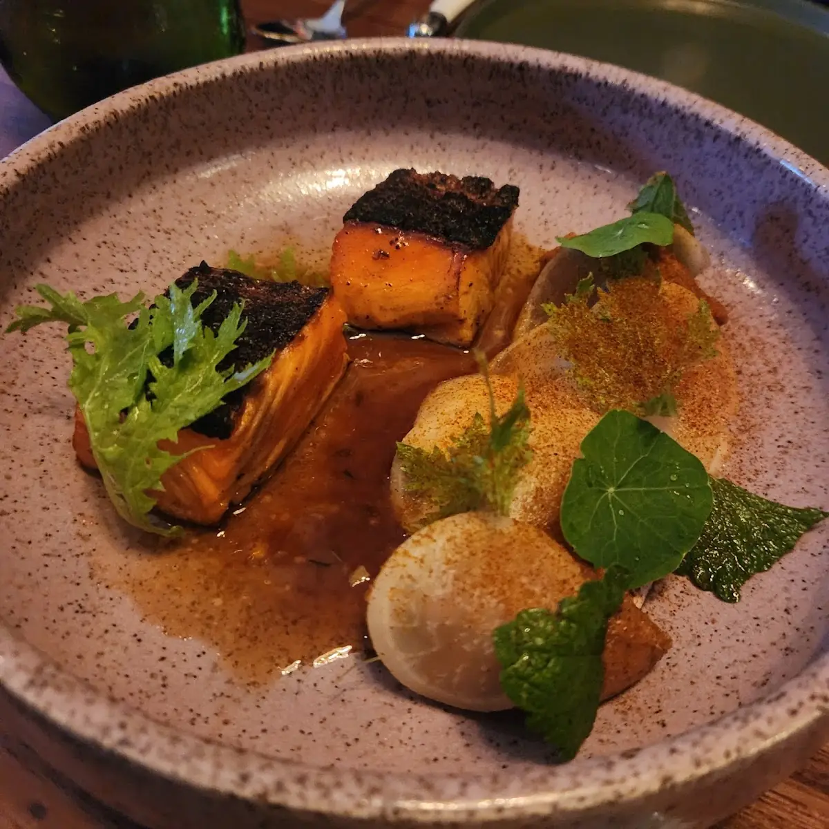 Pan Seared Salmon with Herbs