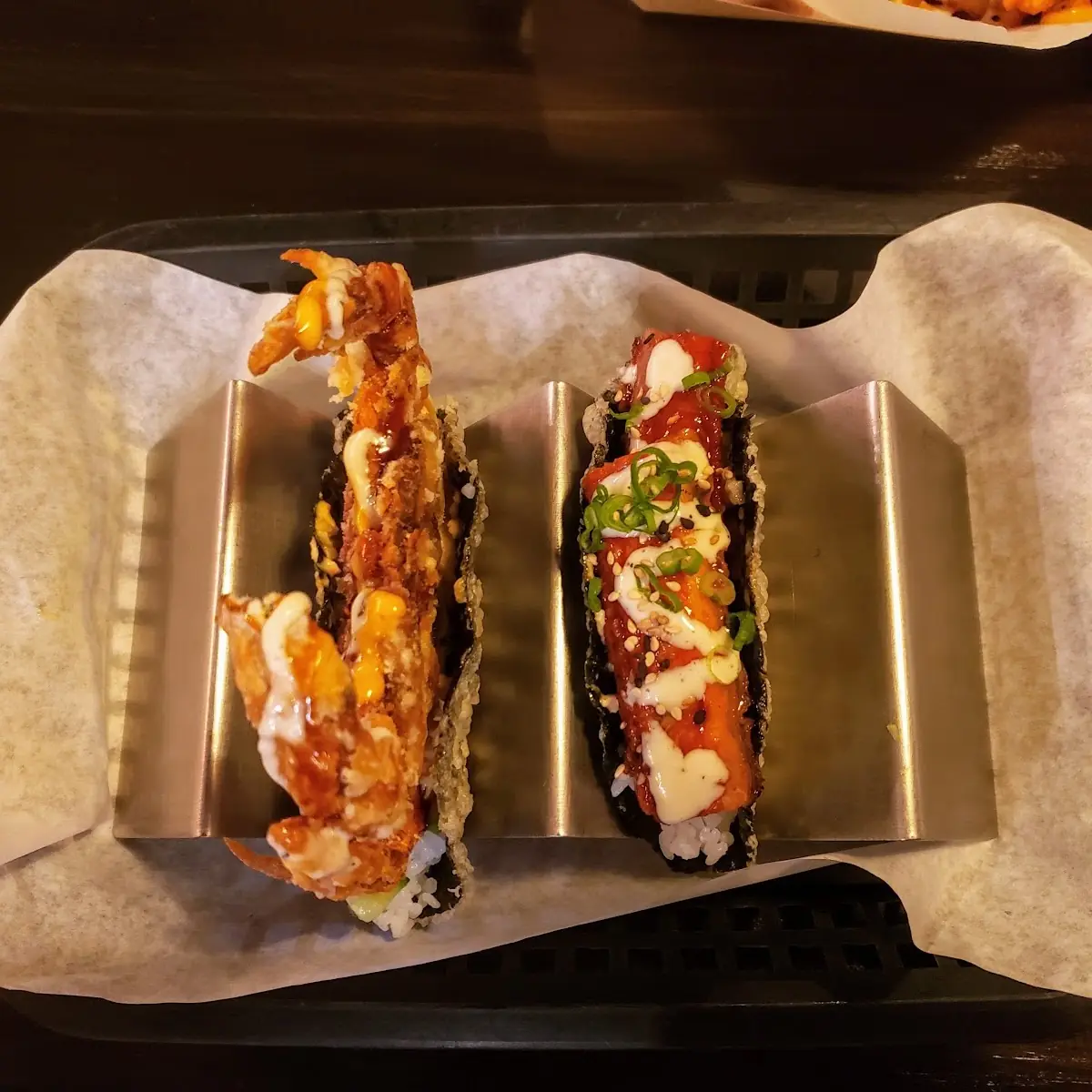 Soft Shell Crab Sushi Taco