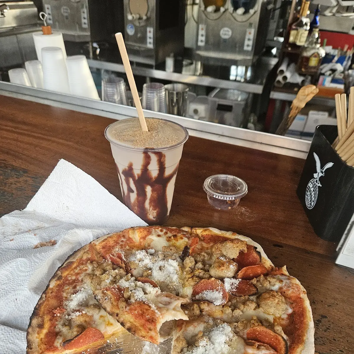 Meat Lovers Pizza One L Lve Out