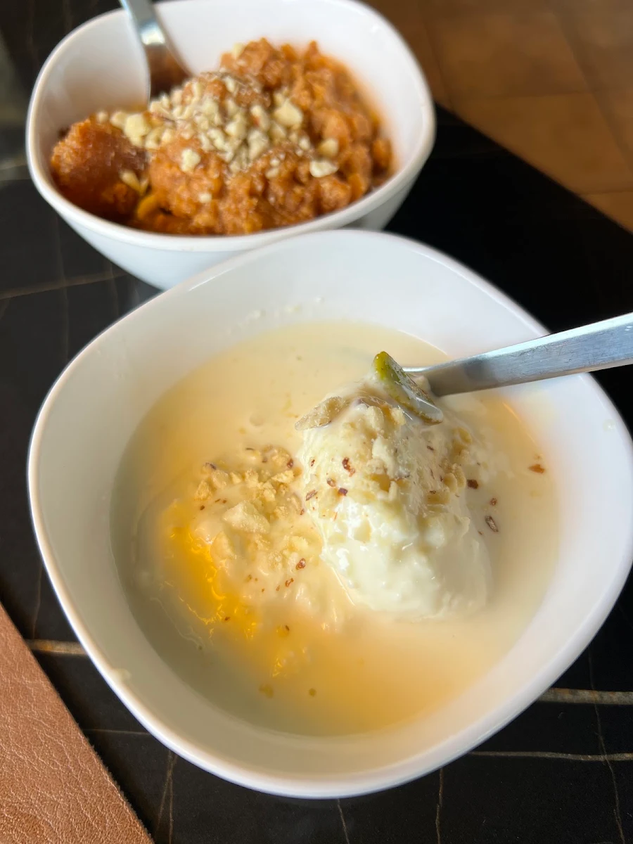 Gulab Jamun with Rabri