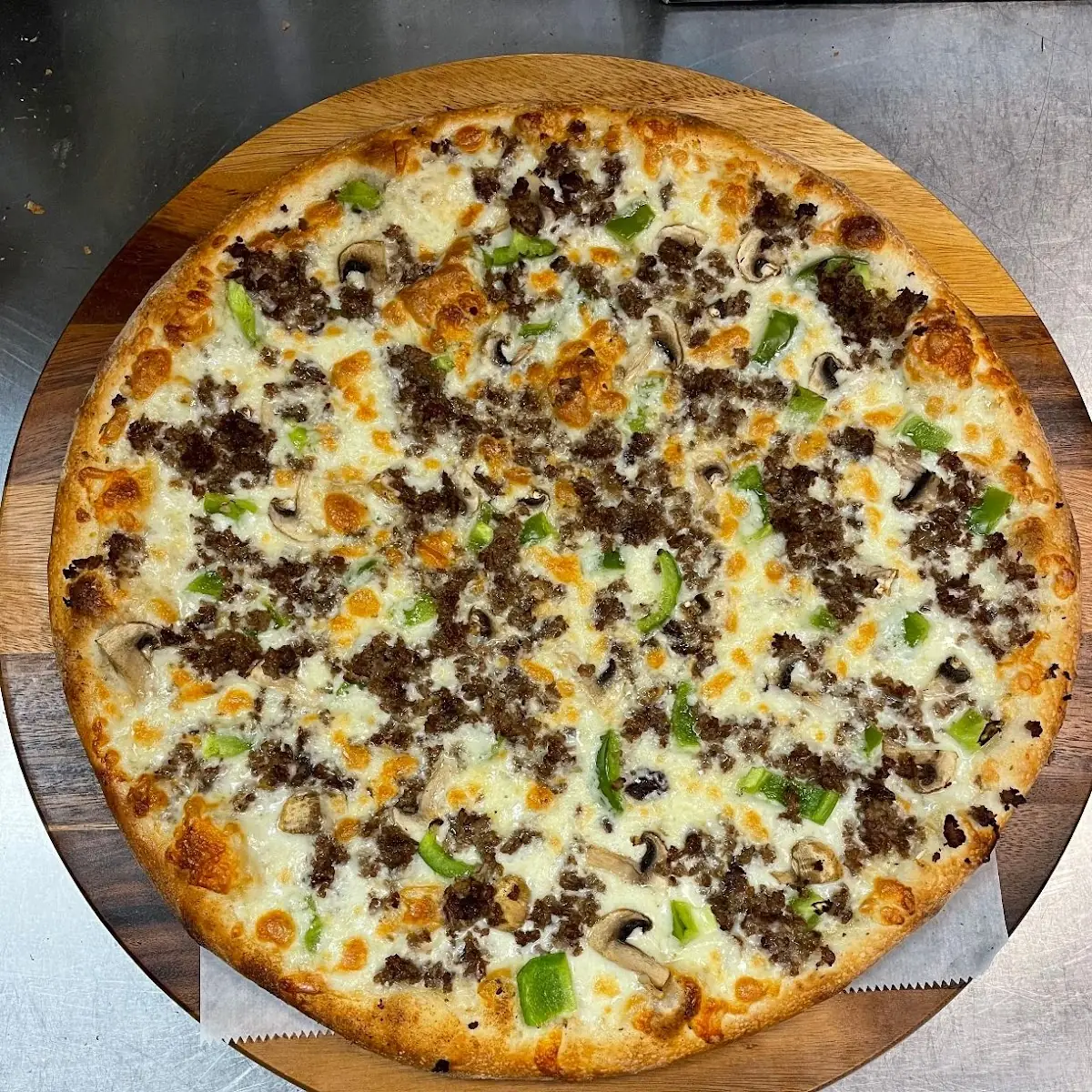 Philly Cheesesteak Pizza