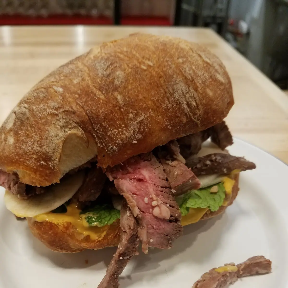 Skirt Steak Sandwich